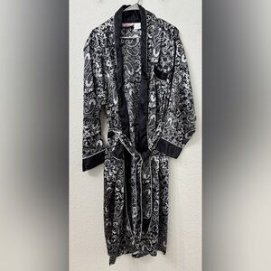 Fernando Sanchez Red Vintage Kimono Robe